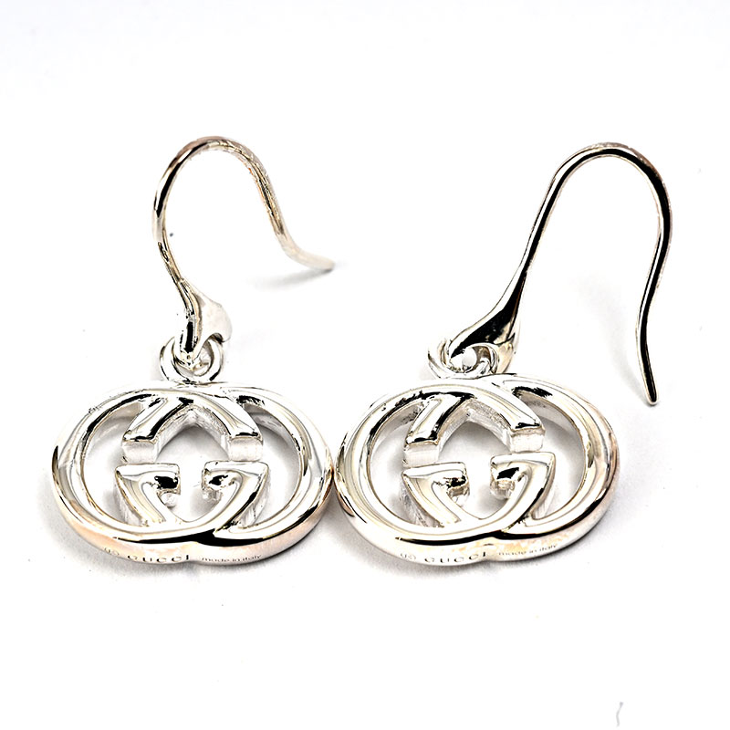 【 在庫一掃セール対象商品 】グッチ ピアス レディース ダブルG シルバー 223321-J8400-8106 GUCCI（昨年比でよりお得に販売中）｜ロゼ・エムロード