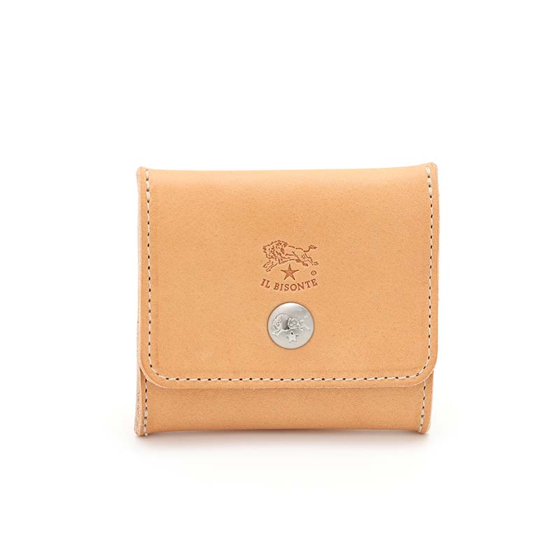 すぐに使える【２点で5％OFFクーポン】イルビゾンテ コインケース SCP020-PV0005-NA106 ナチュラル メンズ レディース IL BISONTE