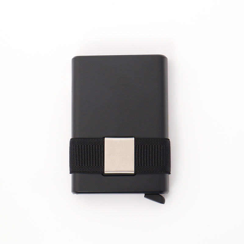 【 在庫一掃セール対象商品 】セクリッド カードケース メンズ ブラック シンプル マネークリップ Secrid Card Slide Black 並行輸入品 ブランド（昨年比でよりお得に販売中）
