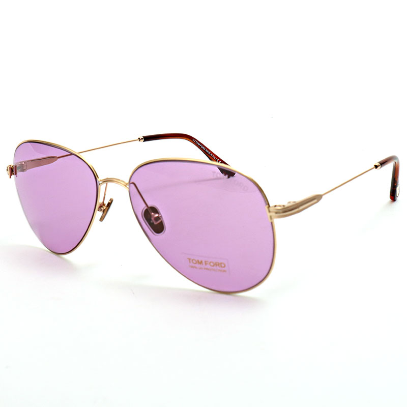 トムフォード サングラス FT0993-28Y-59 ゴールド ライトヴァイオレット メンズ レディース TOM FORD｜ロゼ・エムロード 32,695円