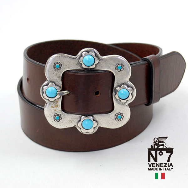 受賞店舗 イタリア製レザーベルトレディースno7 S773 Darkbrownno7ナンバーセブン ランキング ファッション バックル 革小物 Belt ブランド 日本製 Www Jerad Org