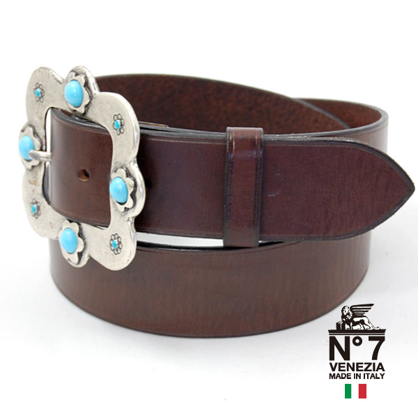 受賞店舗 イタリア製レザーベルトレディースno7 S773 Darkbrownno7ナンバーセブン ランキング ファッション バックル 革小物 Belt ブランド 日本製 Www Jerad Org