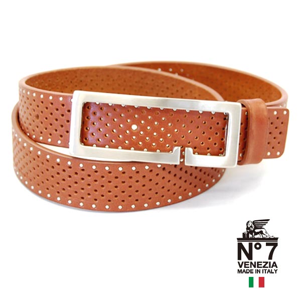 注目ブランド イタリア製レザーベルト レディースno7 S84 Brownブラウン茶no7ナンバーセブン ランキング ファッション バックル 革小物 Belt ブランド 200 50 Off Stemworldeducationalservices Com