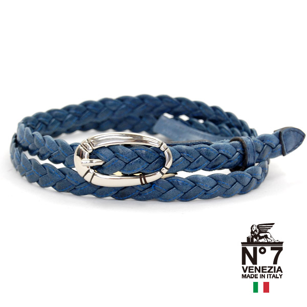 内祝い 楽天市場 イタリア製レザーベルトイントレチャートレディースno7 S874 Blueブルーno7ナンバーセブン ランキング ファッション バックル 革小物 Belt ブランド Rosegray 限定価格セール Stemworldeducationalservices Com