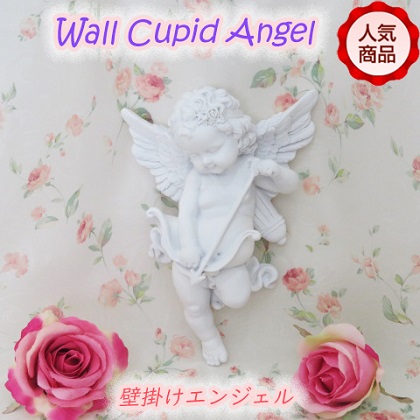 エンジェルグッズ かわいい 天使 大きな羽根 Angel 豪華 弓矢 Cupid Angel ウォールキューピット ホワイトエンジェル 7 壁面装飾 オブジェ 置き物 飾り棚 ディスプレイ インテリア小物雑貨 可愛い姫系バラ ローズ 薔薇雑貨 Chemstargroup Com