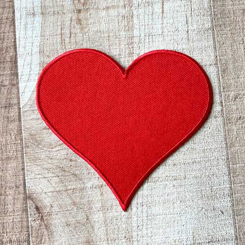 楽天市場】フェルト ハート ワッペン/ストーン heart パッチ アイロン