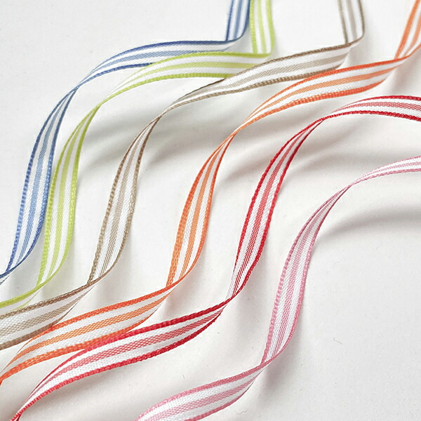 楽天市場】【水玉（ドット）プリント 】サテンリボン 幅：約15mm