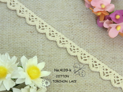 楽天市場】コットン（綿）エンブロイダリーレース リボン柄ROSE ROSA