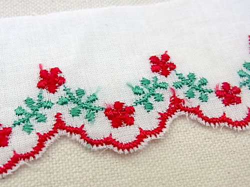 4/5まで特別価格★フランスアンティーク刺繍★エンブロイダリレース★クッション 1jslp1b.jpg