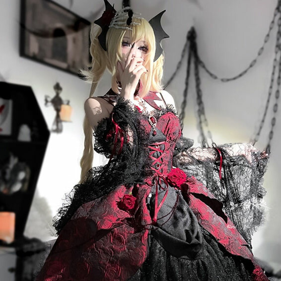 楽天市場】クラロリ 姫ロリ ワンピース ロリータ プリンセス かわいい