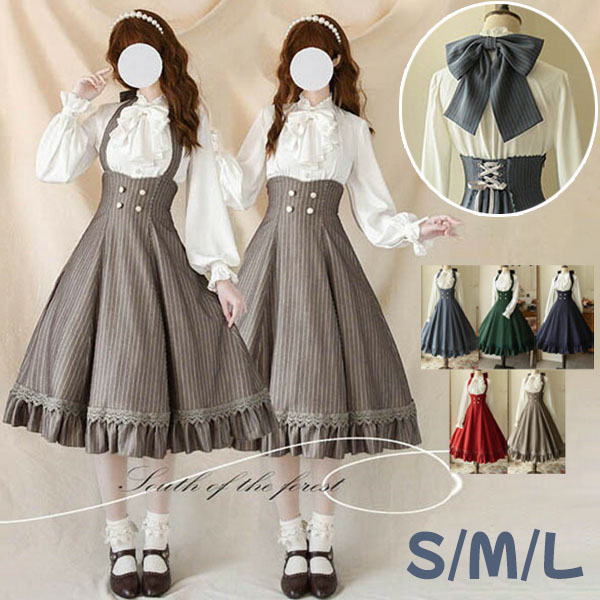 楽天市場】ロリータ セーラー ワンピース Lolita服 ロリ コスチューム