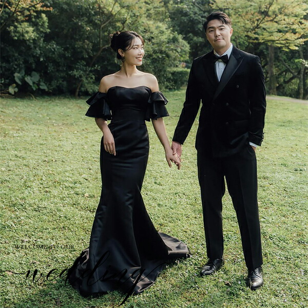 前撮りドレス オフショルダー オフショル ウェディングドレス フリル ロング ワンピース 白 結婚式 二次会 披露宴 前撮り 後撮り ビーチフォト 二次会ドレス ウェディングドレス 白 プリンセラインドレス 二次会 前撮り 大きいサイズ 結婚式 二次会ドレス 海外挙式