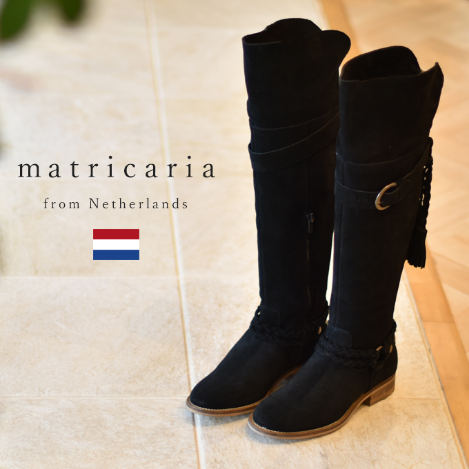 高速配送 45 Off Matricaria マトリカリアスエード ロング ブーツ オランダ企画ポルトガル製ローヒール レディース 本革 格安人気 Www Gvdesignsprint Com