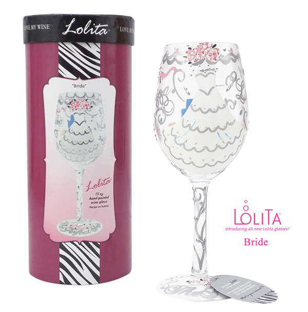 楽天市場 全品ポイント5倍 15 Off 正規品 Lolita ロリータ Wine Glass Bride ワイングラス ブライドかわいい セレブ愛用 ブランド お洒落 新品結婚 結婚祝い 母の日 誕生日 お祝い ギフト プレゼント 芦屋ロサブラン