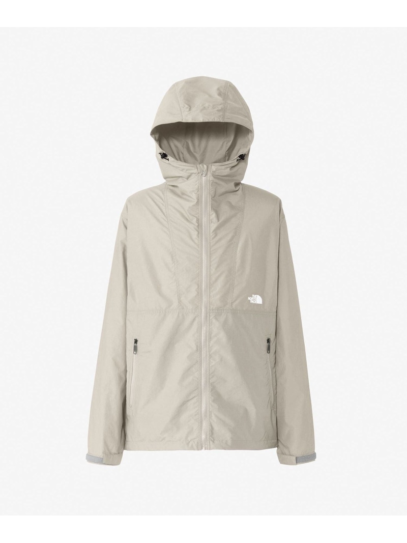 THE NORTH FACE CAMPACT JACKET ROSE BUD ローズバッド ジャケット・アウター ナイロンジャケット ブラック ホワイト【送料無料】[ Fashion]
