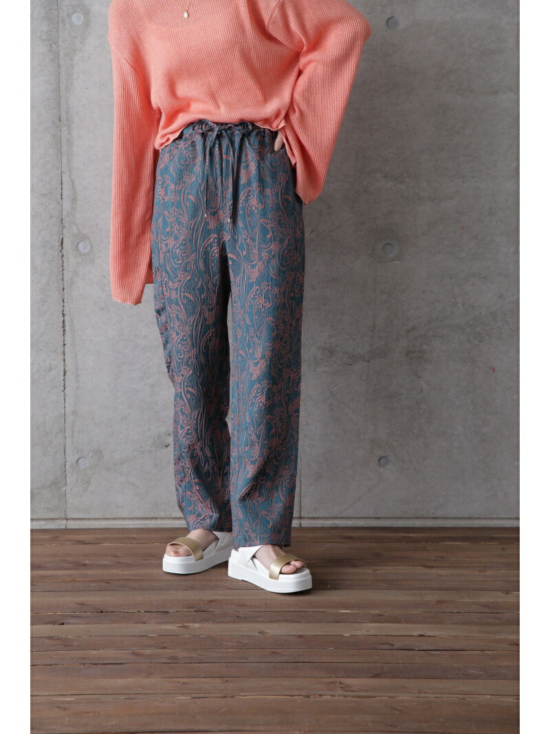 適切な価格 3622-484RMK ROSE BUD ローズバッド パンツ その他のパンツ グリーン ブラック Rakuten Fashion 