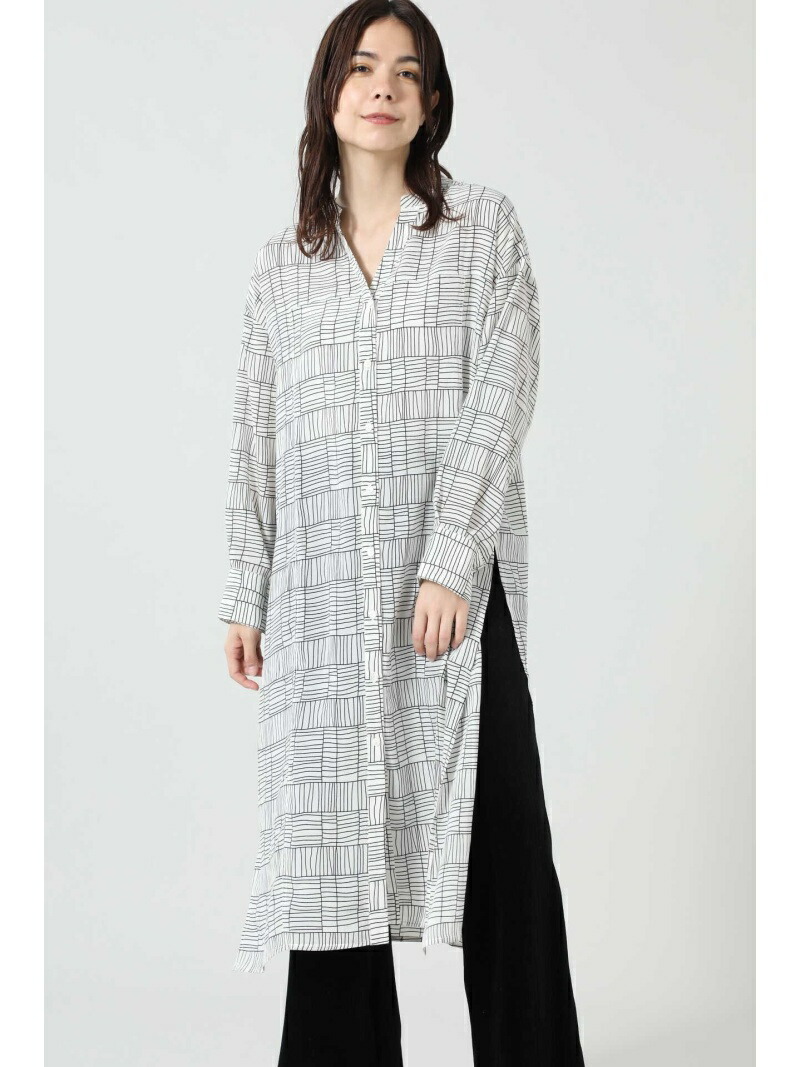 楽天市場 Rakuten Fashion サイドスリットワンピース Rose Bud ローズバッド ワンピース ワンピースその他 ホワイト ブラック カーキ 送料無料 Rose Bud ローズバッド