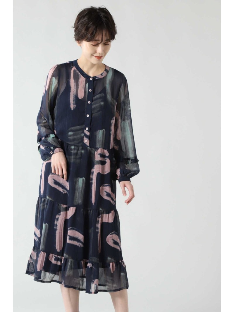 最安値挑戦 Sale 46 Off グラフィカルプリントワンピース Rose Bud ローズバッド ワンピース ワンピースその他 ネイビー Rba E Rakuten Fashion オープニング大放出セール Keycheck Com Ar