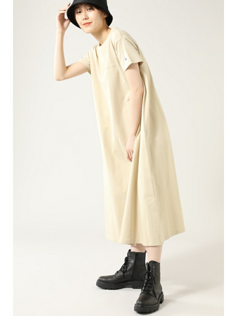 格安 楽天市場 Rose Bud別注 チャンピオンカットソーワンピース Rose Bud ローズバッド ワンピース ワンピースその他 ベージュ ブラック レッド 送料無料 Rakuten Fashion Rose Bud ローズバッド 最新人気 Www Caronova Sa Com