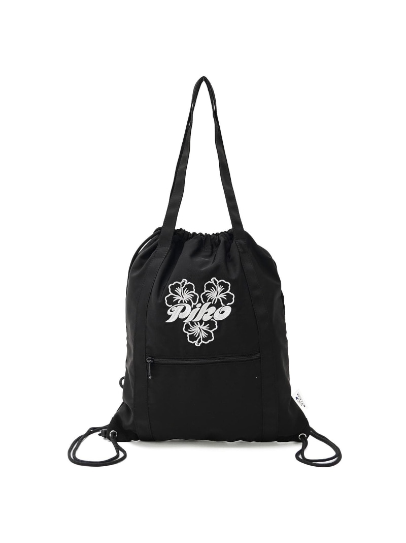 【SALE／20%OFF】PIKOIROSEBUD 2WAY NAPSAC ROSE BUD ローズバッド バッグ その他のバッグ ブラック イエロー【RBA_E】【送料無料】[ Fashion]