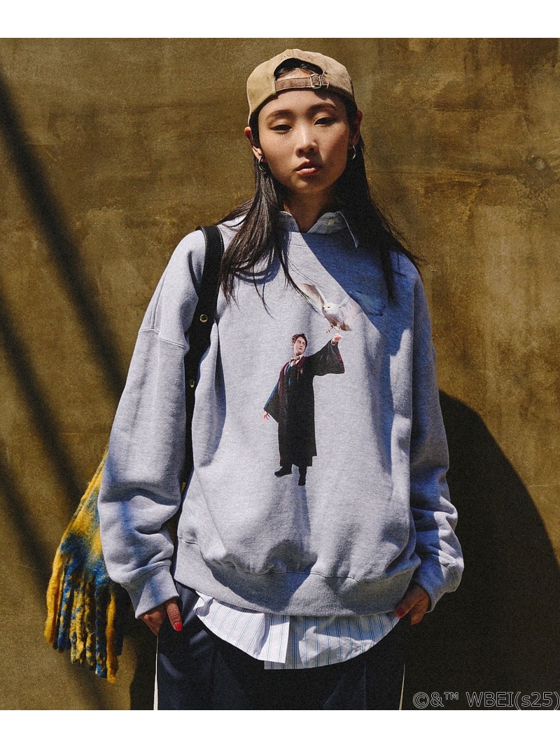 【SALE／30%OFF】COLSUN HARRY HEDWIG SWEATSHIRTS ROSE BUD ローズバッド トップス スウェット・トレーナー【RBA_E】【貨物輸送無料】[ Fashion]
