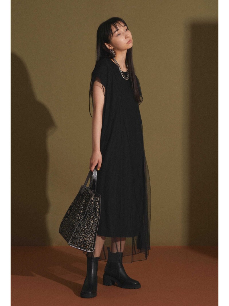 楽天市場 Rakuten Fashion Sale 30 Off コンビtシャツワンピース Rose Bud ローズバッド ワンピース ワンピースその他 ブラック ホワイト Rba E 送料無料 Rose Bud ローズバッド