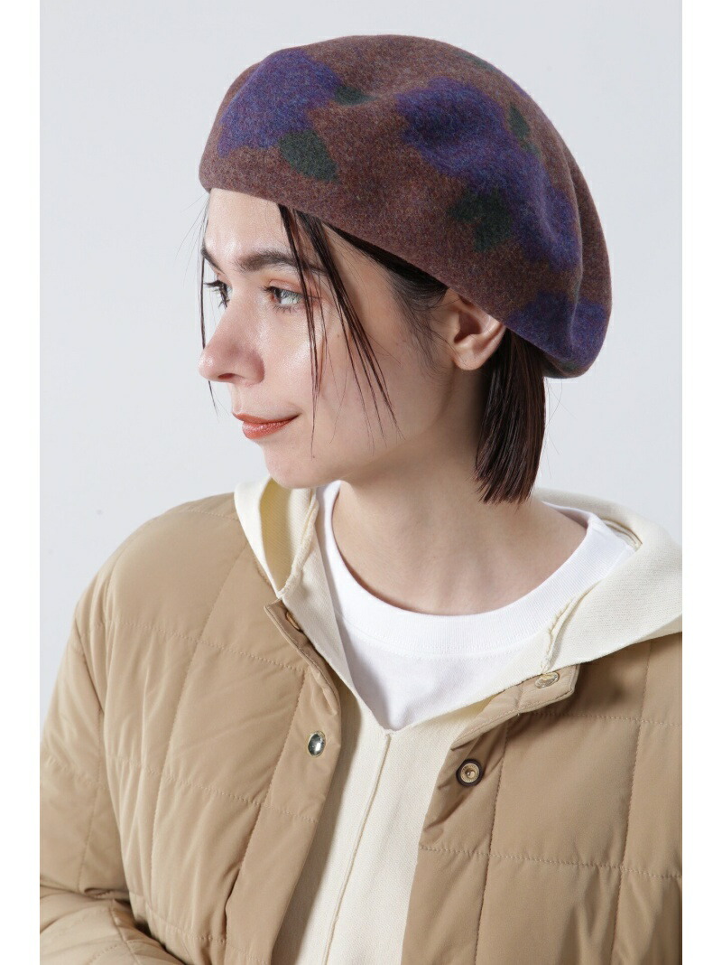 ベレー帽 Rose Bud ローズバッド 帽子 ヘア小物 帽子その他 ブラウン グレー 送料無料 Rakuten Fashion Hazelwoodconst Com