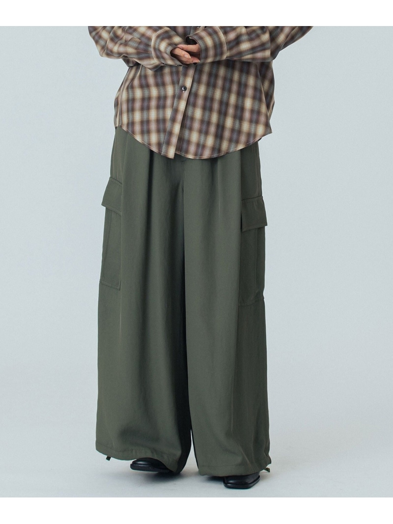 【SALE／30%OFF】CARGO PANTS ROSE BUD ローズバッド パンツ その他のパンツ カーキグリーン ネイビー【RBA_E】【送料無料】[ Fashion]｜ROSE BUD／ローズバッド 9,895円