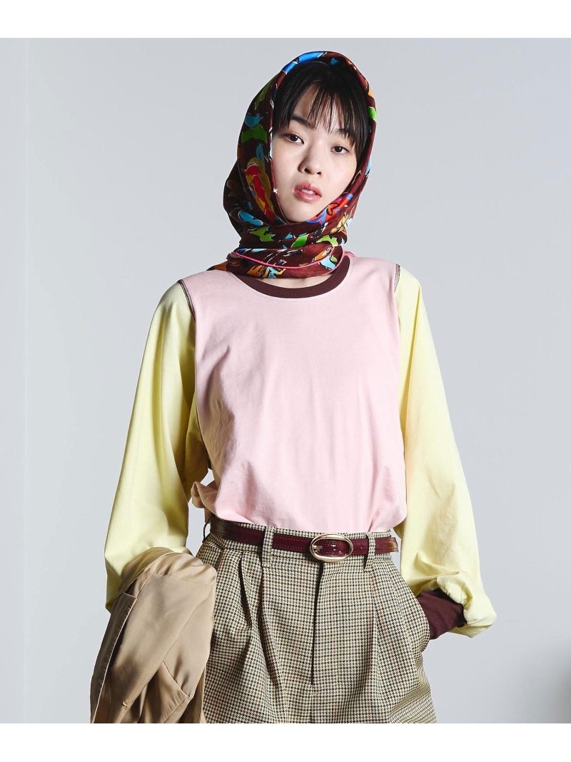 【SALE／5%OFF】VOLUME LONG SLEEVE TOP ROSE BUD ローズバッド トップス カットソー・Tシャツ【RBA_E】【送料無料】[ Fashion]
