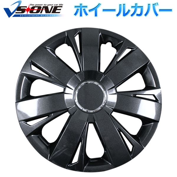 楽天市場】ホイールカバー 15インチ 4枚 日産 キューブ (ダーク