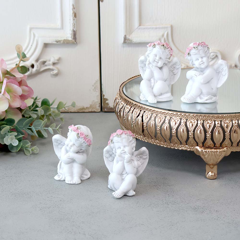 楽天市場】オブジェ 天使 リース エンゼル 置物 エンジェル かわいい