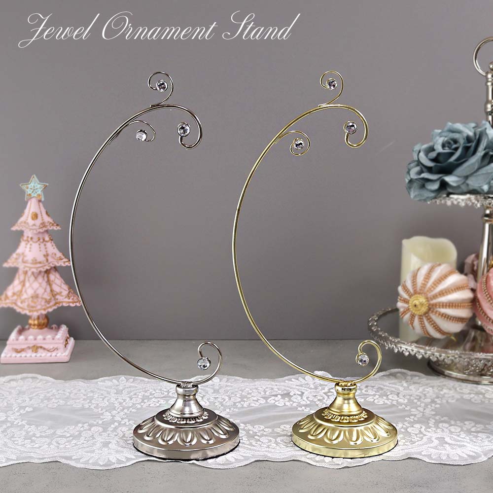SWAROVSKI スワロフスキー　オーナメントスタンドセット スワロフスキー SWAROVSKI オーナメントスタンド Gold Tone