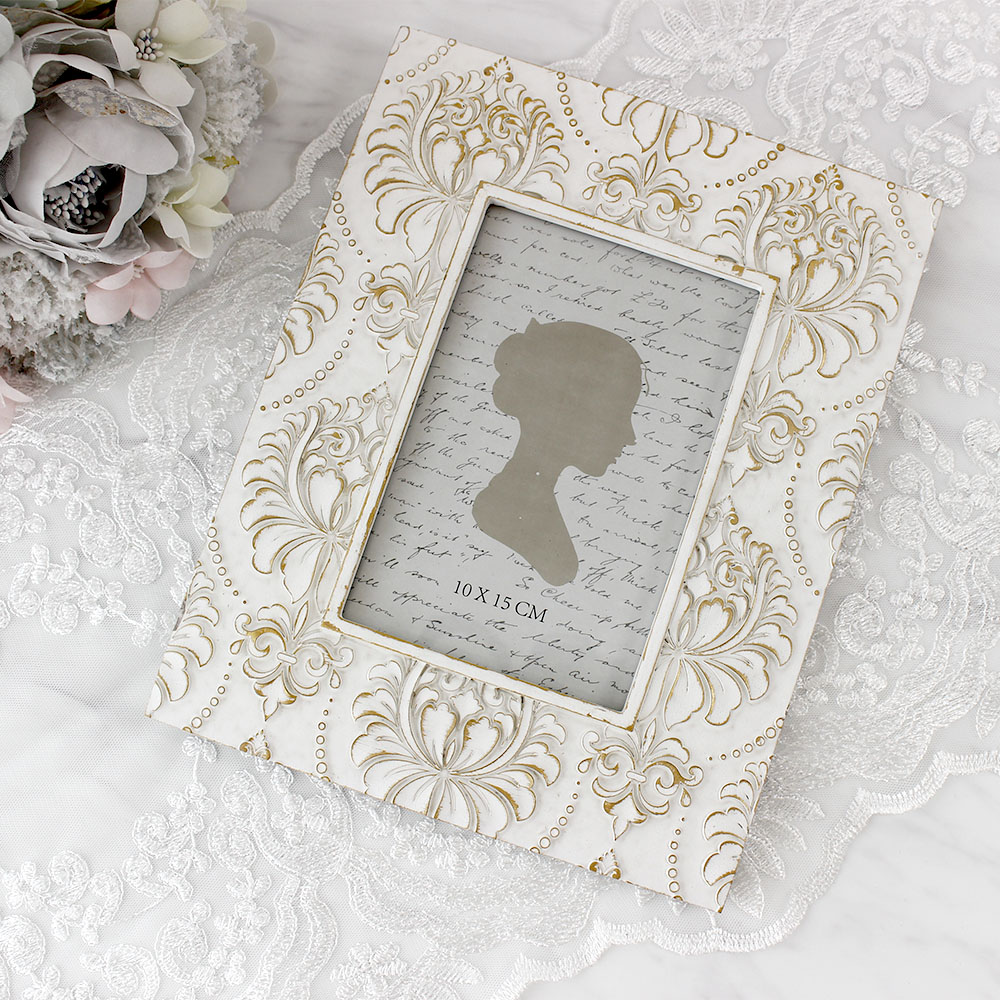 楽天市場】アールヌーヴォー 写真立て ローズ フォトフレーム