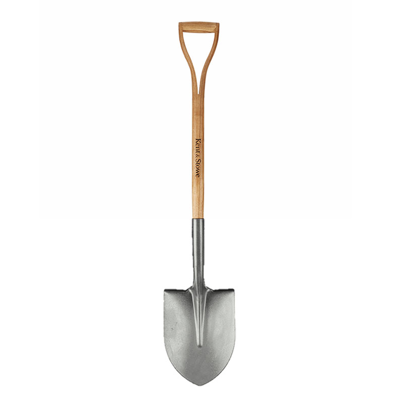 【ステンレス製 ガーデンシャベル】ケント&ストーPointed Spade, Stainless Steel 00386 Kent & Stowe【メーカー直送】|バラ専門店 ザ・ローズショップ