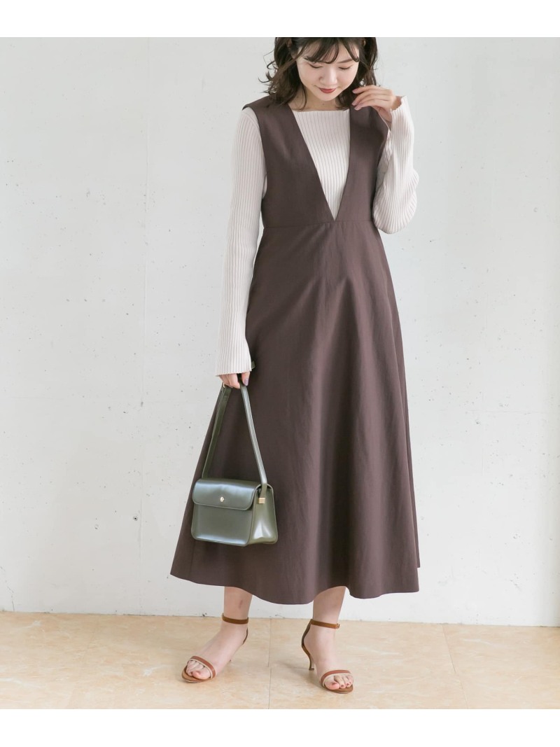 限定製作 楽天市場 Web限定 フレアジャンパーワンピース Rosso アーバンリサーチロッソ ワンピース ワンピースその他 ブラウン ブラック 送料無料 Rakuten Fashion Urban Research Rosso ロッソ 正規激安 Inquiport Net