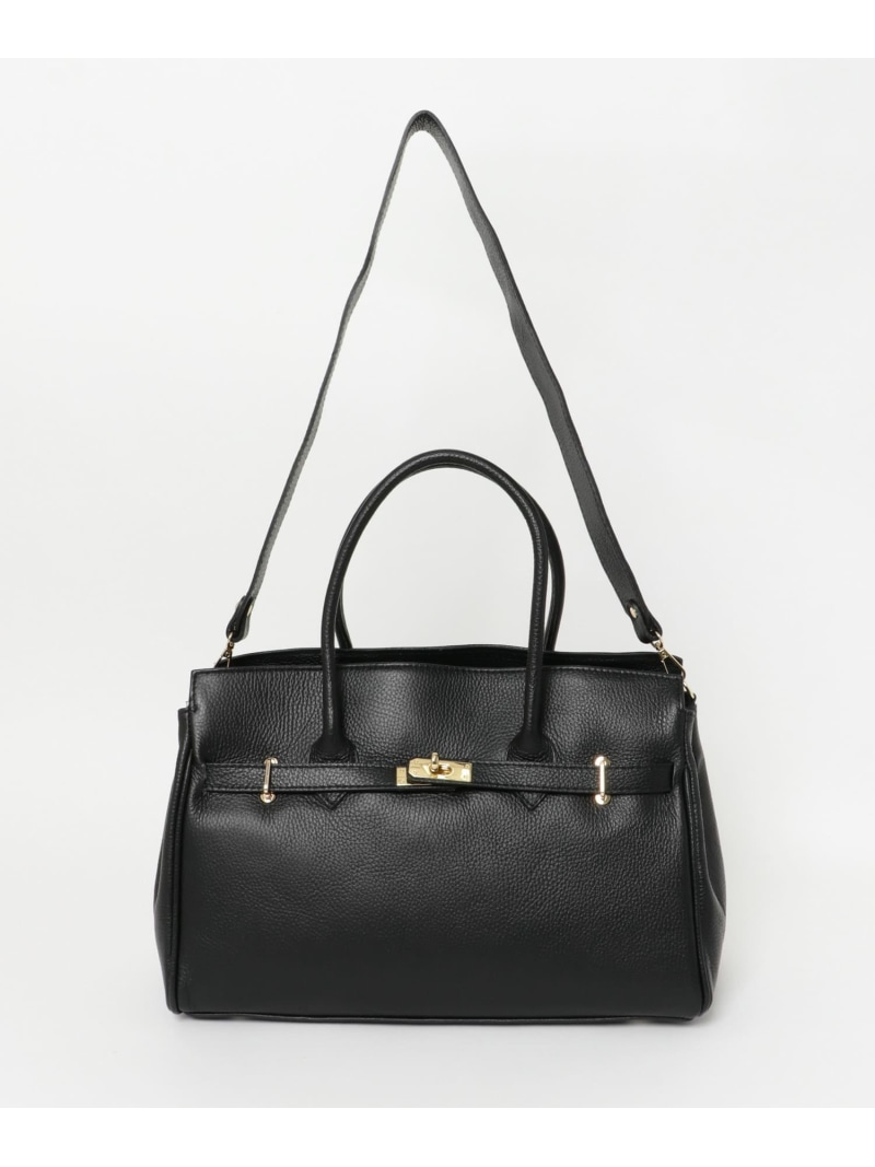 AULENTTI スクエアショルダーBAG URBAN RESEARCH ROSSO アーバンリサーチロッソ バッグ その他のバッグ ブラック【送料無料】[ Fashion]
