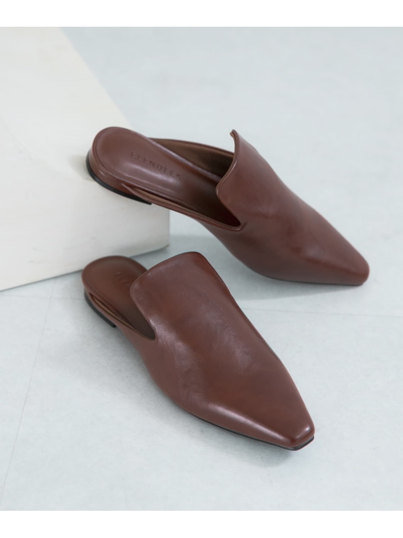 ELENDEEK SHELTER MULE URBAN RESEARCH ROSSO アーバンリサーチロッソ シューズ・靴 余分の物のシューズ・靴 黒いこと 白いこと 赤銅色【貨物輸送無料】[ Fashion]