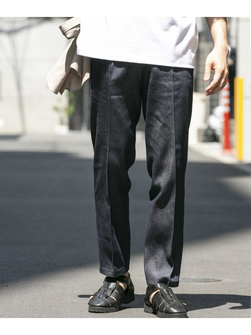 SALE／10%OFF】『XLサイズあり』デニムスラックスパンツ URBAN