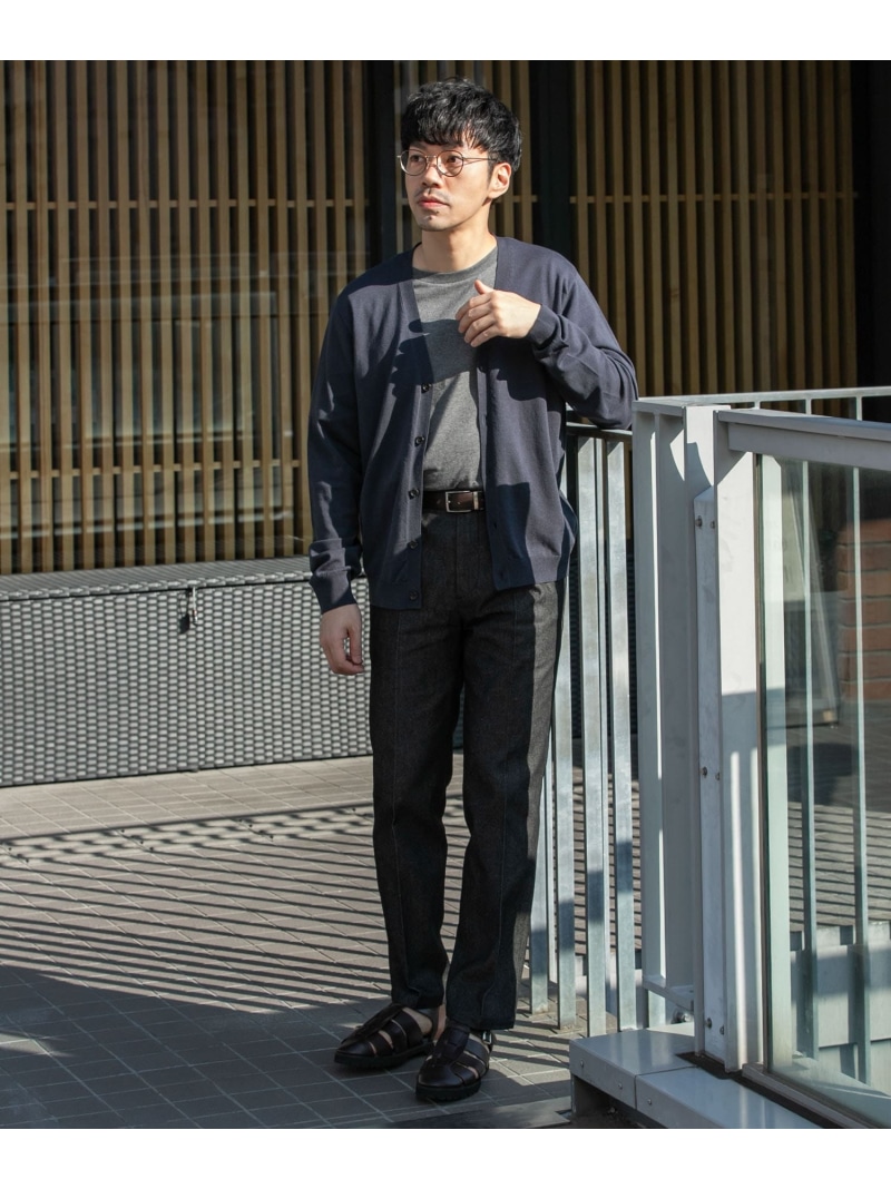 SALE／10%OFF】『XLサイズあり』デニムスラックスパンツ URBAN