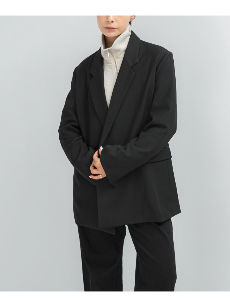 YOLO jacket URBAN RESEARCH ROSSO アーバンリサーチロッソ ジャケット・アウター テーラードジャケット・ブレザー ブラック【送料無料】[ Fashion]｜URBAN RESEARCH ROSSO／ロッソ
