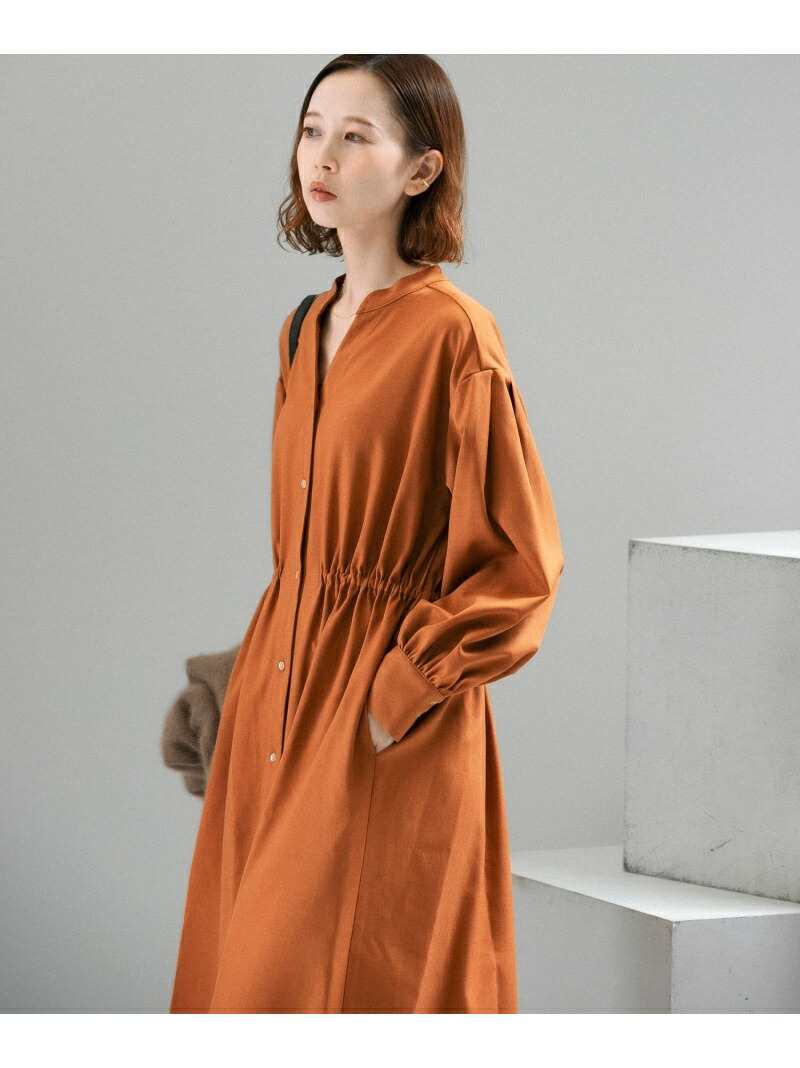 予約 イージーケアスキッパーシャツワンピース Rosso アーバンリサーチロッソ ワンピース ワンピースその他 カーキ ブラウン 先行予約 送料無料 Rakuten Fashion Ceconsolidada Cl