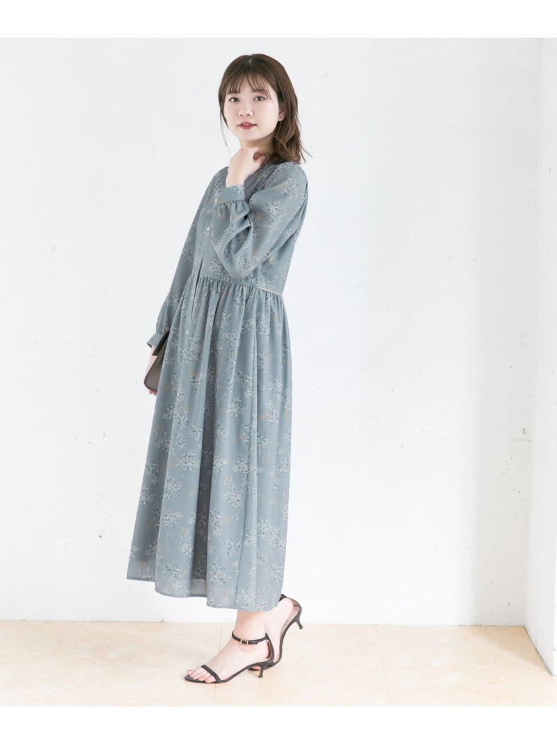 楽天市場 Web限定 カラーフラワーパイピングワンピース Rosso アーバンリサーチロッソ ワンピース ワンピースその他 グレー ベージュ 送料無料 Rakuten Fashion Urban Research Rosso ロッソ