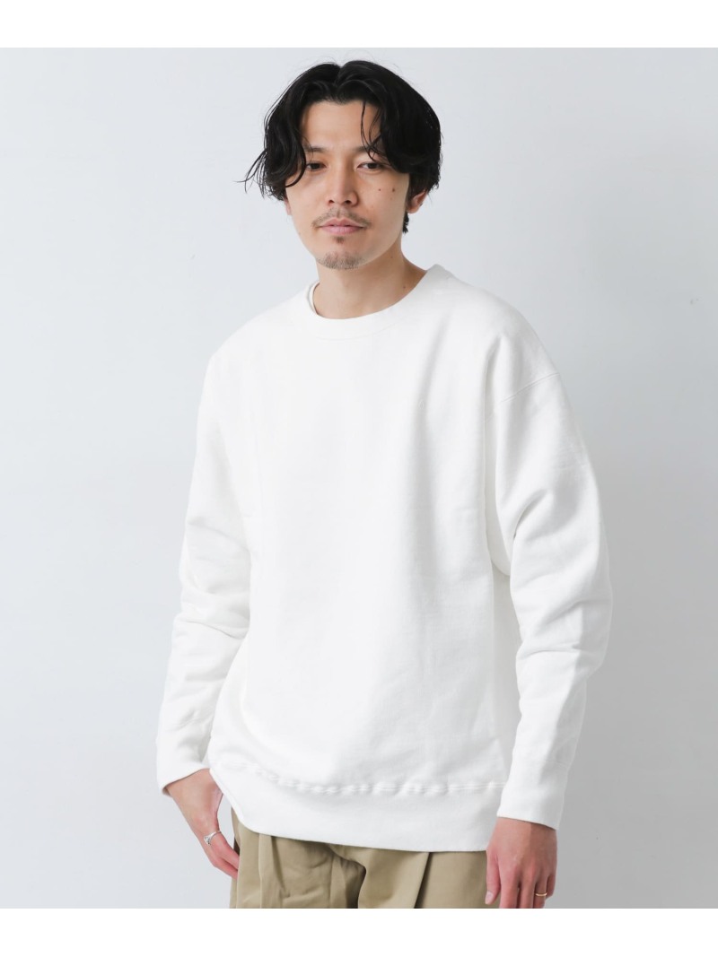 Aton Crewneck Pullover Garment Dye Rosso アーバンリサーチロッソ カットソー スウェット 白いこと 送料無料 Rakuten Fashion Abdehdigital Com Br