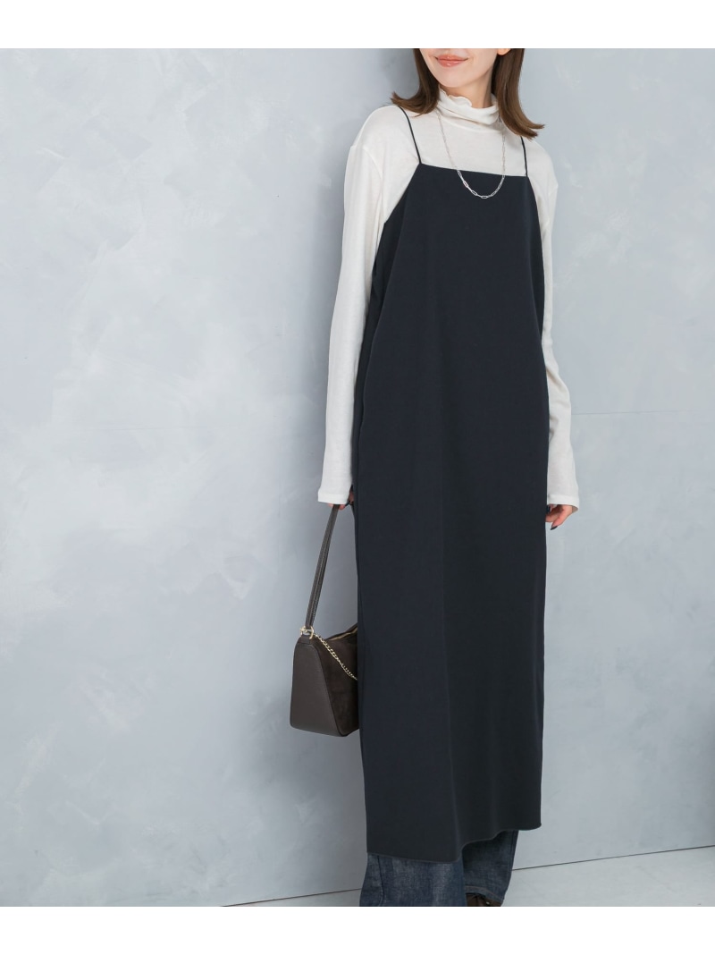 【SALE／55%OFF】イージケアウーステッドキャミワンピース URBAN RESEARCH ROSSO アーバンリサーチロッソ ワンピース・ドレス ワンピース ネイビー【RBA_E】【送料無料】[ Fashion]｜URBAN RESEARCH ROSSO／ロッソ