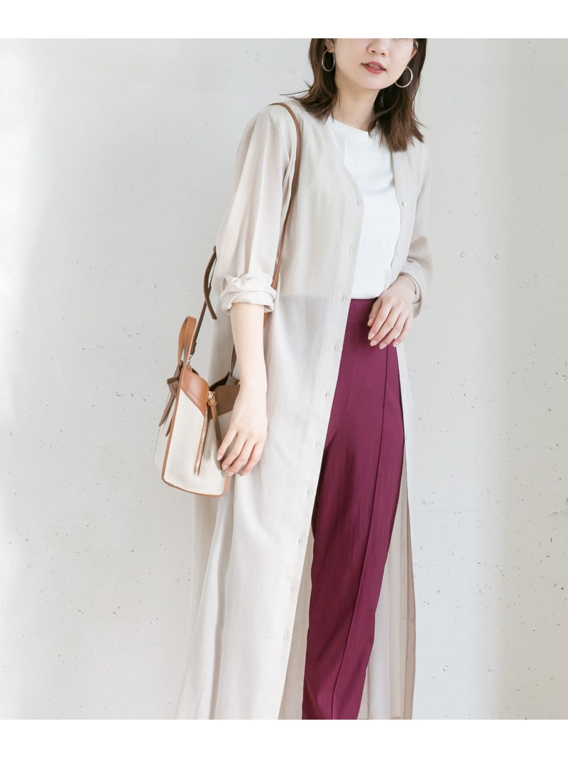 レディースファッション ワンピース ワンピースその他 ワンピース アーバンリサーチロッソ Rosso リネンvネックガウンワンピース ベージュ Fashion ブラウン 送料無料 Rakuten 最低価格の Www Rrj Mu