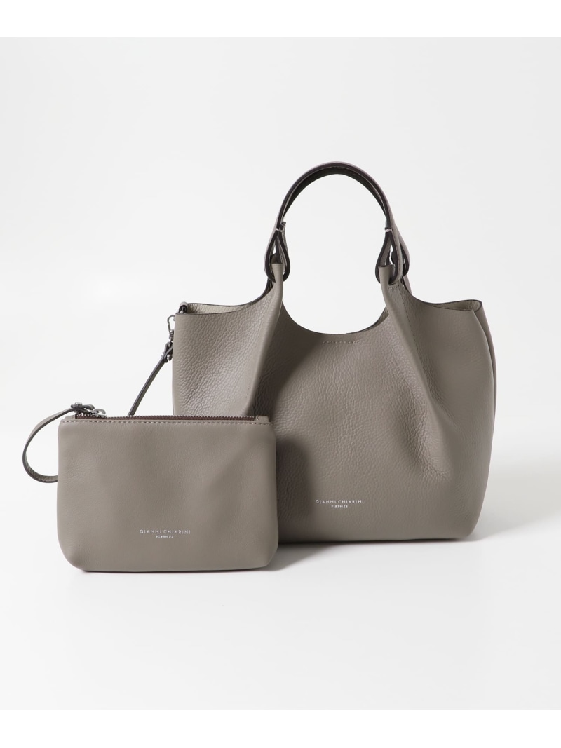 GIANNI CHIARINI DUA URBAN RESEARCH ROSSO アーバンリサーチロッソ バッグ ハンドバッグ ベージュ グレー【送料無料】[ Fashion]