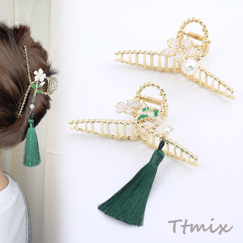 楽天市場】パール付きヘアピン 渦巻型 10×20mmm（8ヶ） : ROSSO