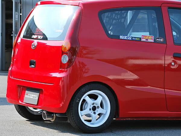 楽天市場】ロッソモデロ GT-Xマフラー ダイハツ ミラバン L275V