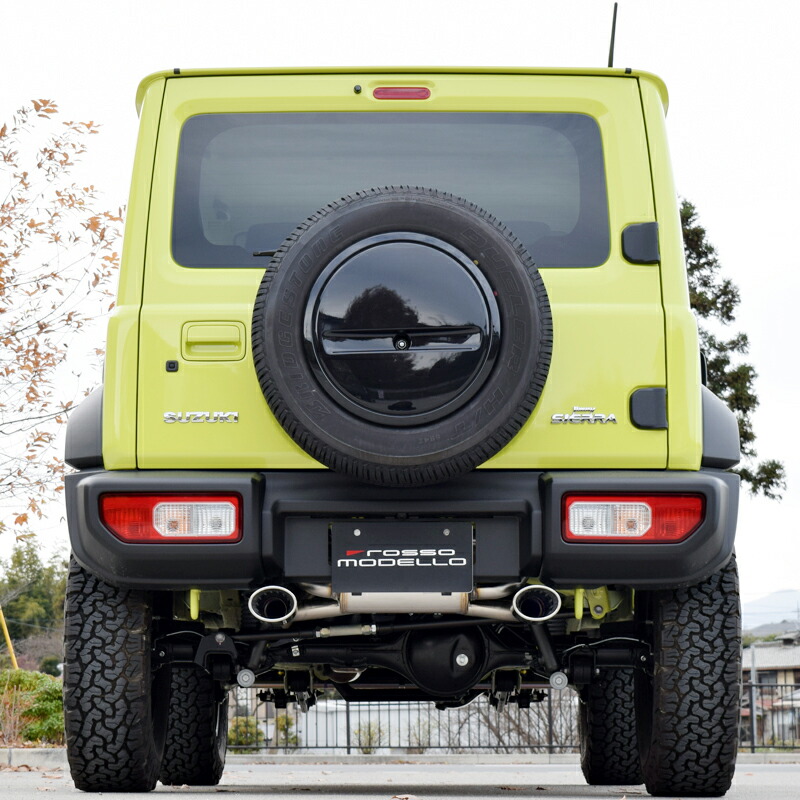 ロッソモデロ DUSSEL EX G-Style AT JB74W MT共用jimny カスタム マフラージムニーシエラ JB64W マフラー 3BA-JB64W  マフラージムニー 3BA-JB74W パーツ