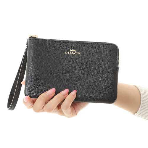コーチ Coach ポーチ F Imblk コーチ アウトレット コーチ リストレット 小物 ポーチ レディース プレゼント おしゃれ ブランド おすすめ 彼女 誕生日プレゼント 女性 お祝い 卒業式 入学式 あす楽 Csecully Fr